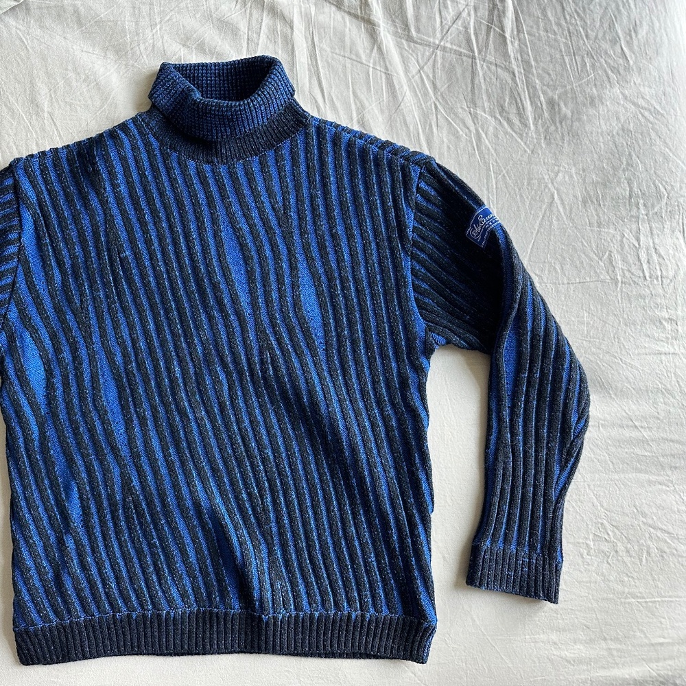 Ader Error Blue & Black Frank Turtleneck - image 6